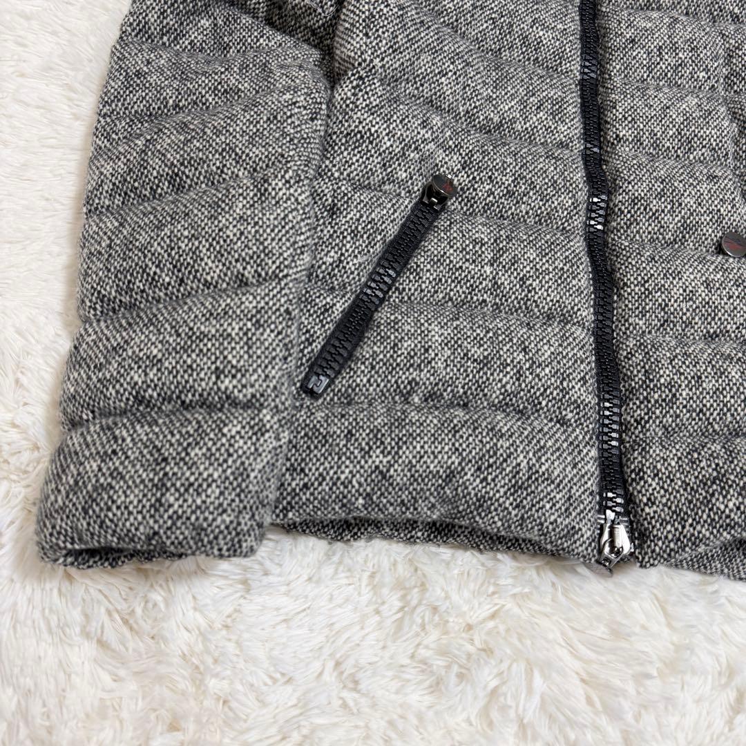 美品】モンクレール ASTERE 2way ダウンジャケット ツイード 00 - メルカリ
