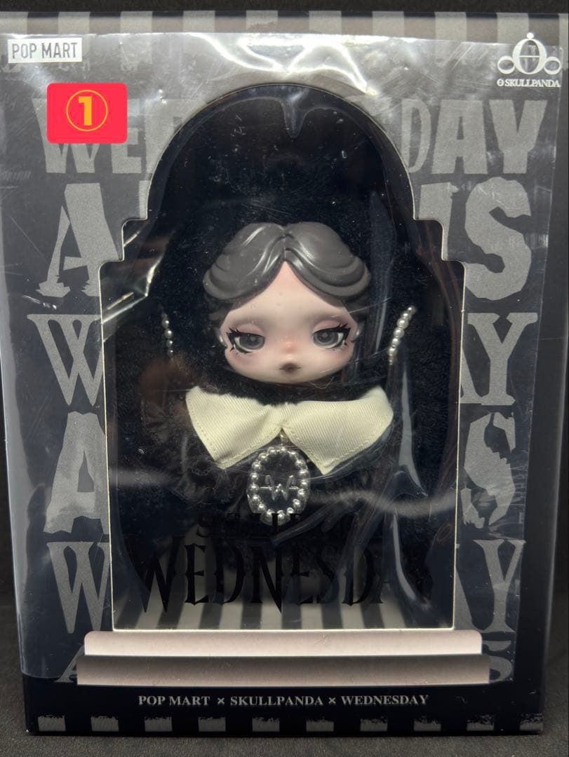 未開封 SKULLPANDA WEDNESDAY US限定モデル ＆ XG ①