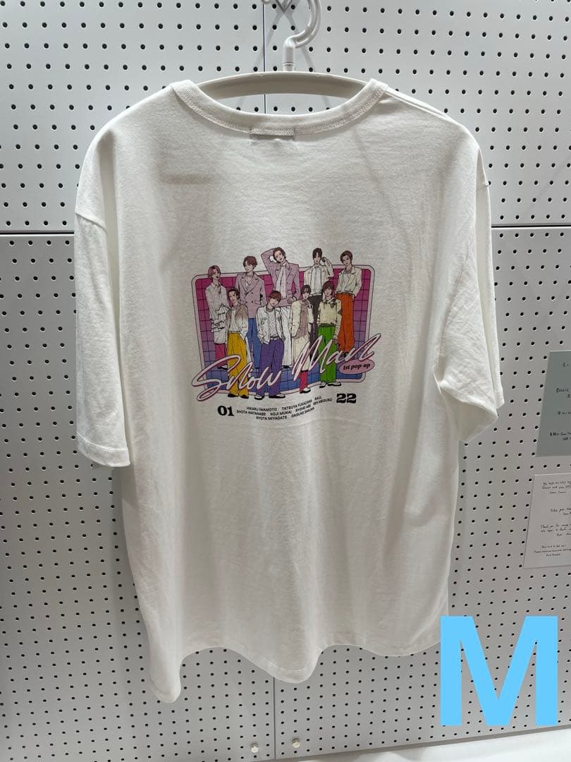 Snow Man 韓国 1st ポップアップ Tシャツ Mサイズ - メルカリ