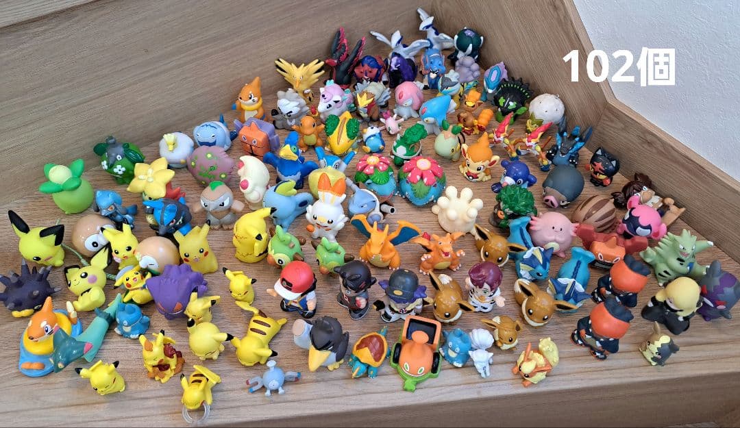 ポケモン キッズ ソフビ 等 102個