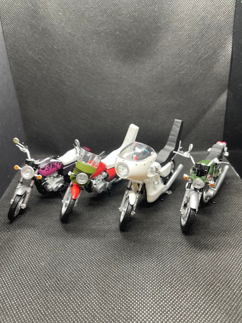 湘南爆走族 バイクフィギュア 4台セット GS CB GTサンパチ KH - メルカリ