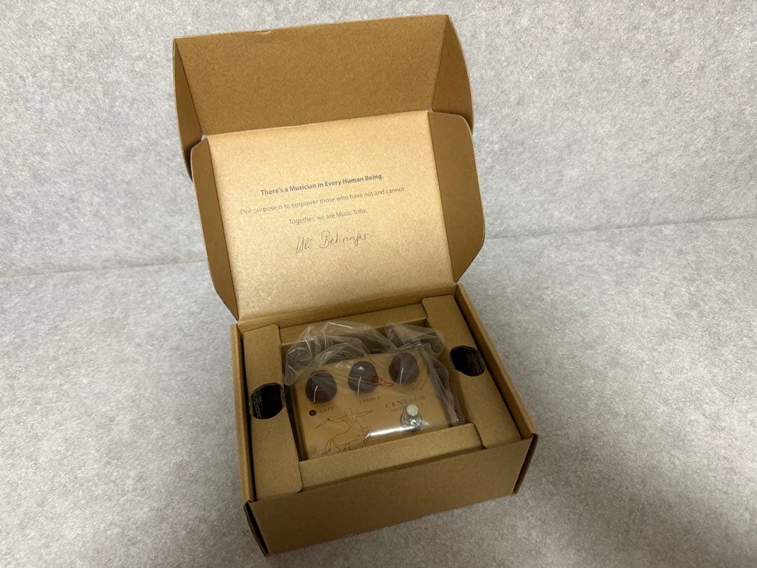 未使用 エフェクター CENTAUR ベリンガーケンタウロス オーバードライブ