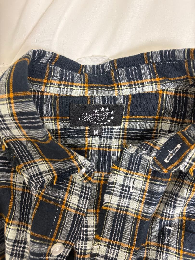 afb チェックシャツ