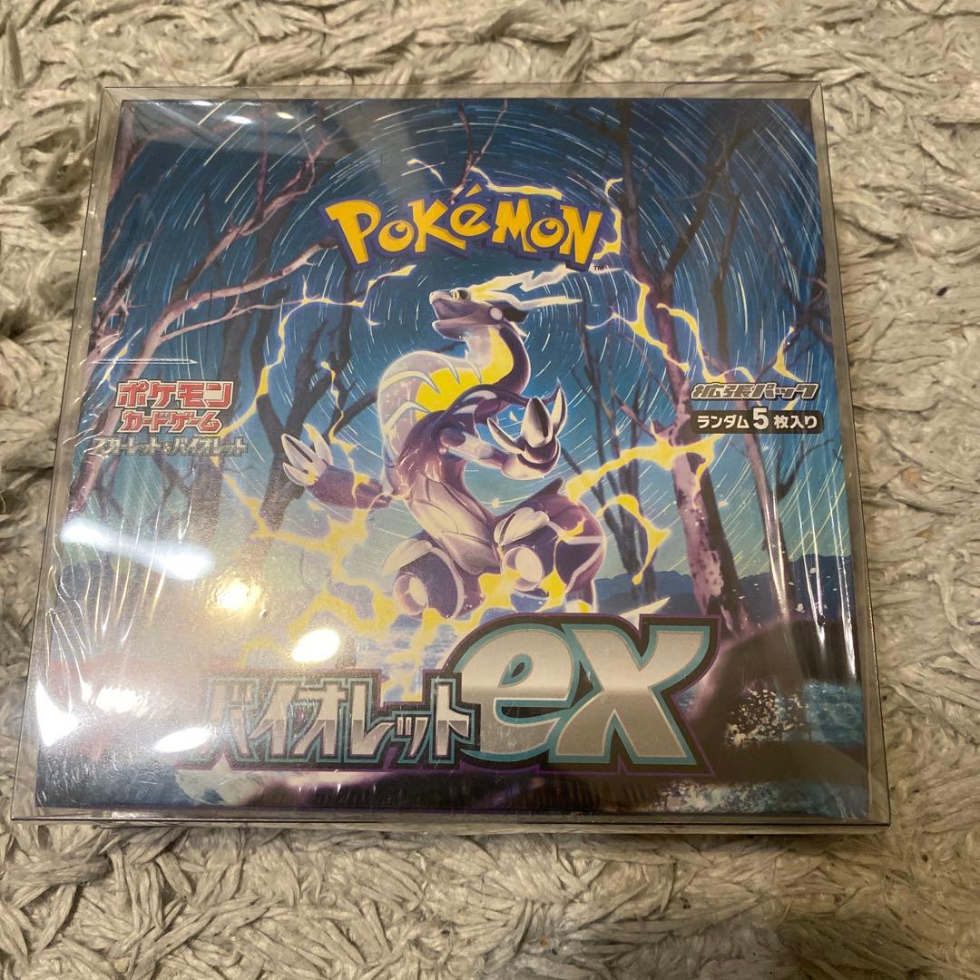 ポケモンカード　バイオレットex BOX シュリンク付き