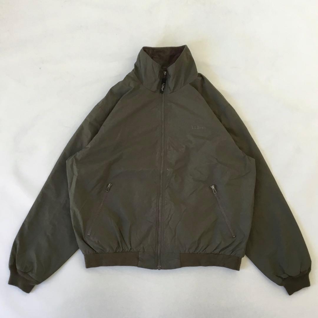 美品「XL」LLBean/ウォームアップジャケット/ナイロンジャケット