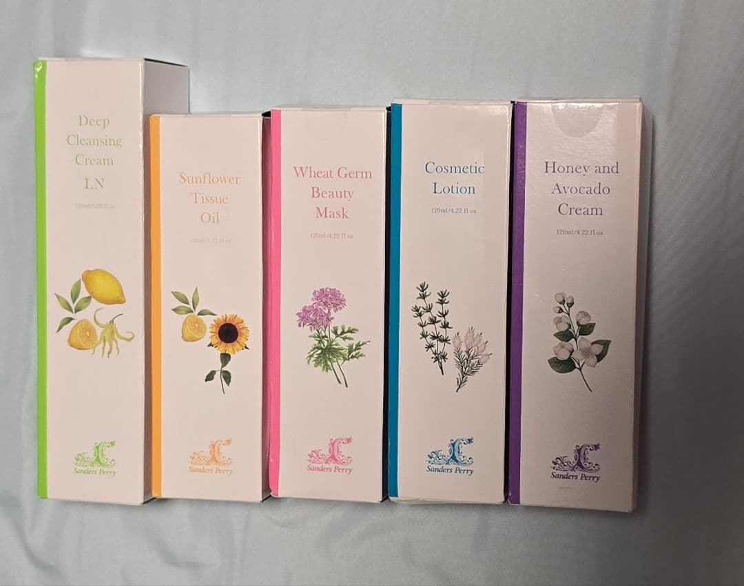 サンダースペリー化粧品　基本の5本セット