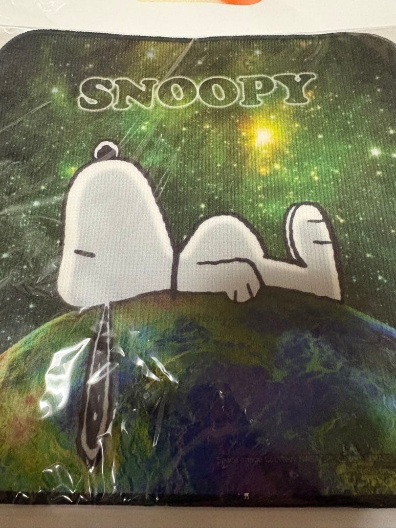 スヌーピー ハンカチ／希少 コレクター向け ※シミあり 365060303257630.jpg