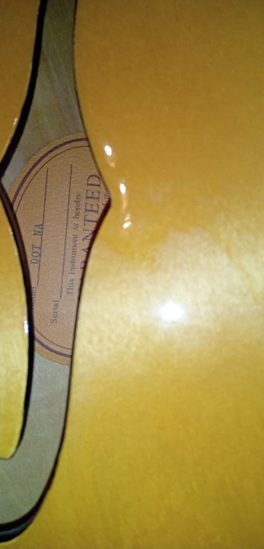 ユ*イ様 エピフォン DOT ナチュラル セミホロウボディ程度良好 - メルカリ