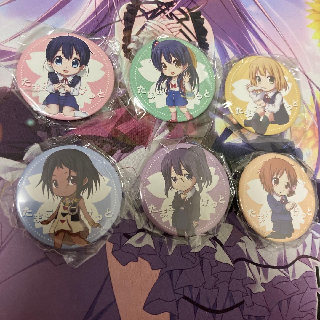 京都アニメーション　たまこまーけっと　缶バッチ　コンプセット　希少　バラ売り不可