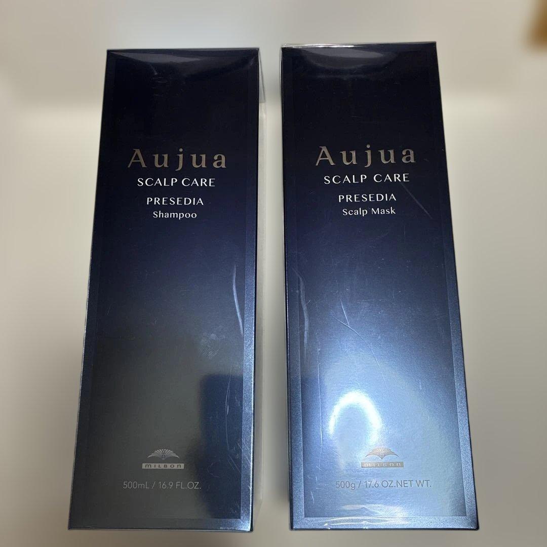 Aujua Presedia シャンプー＆スカルプマスクセット 500ml