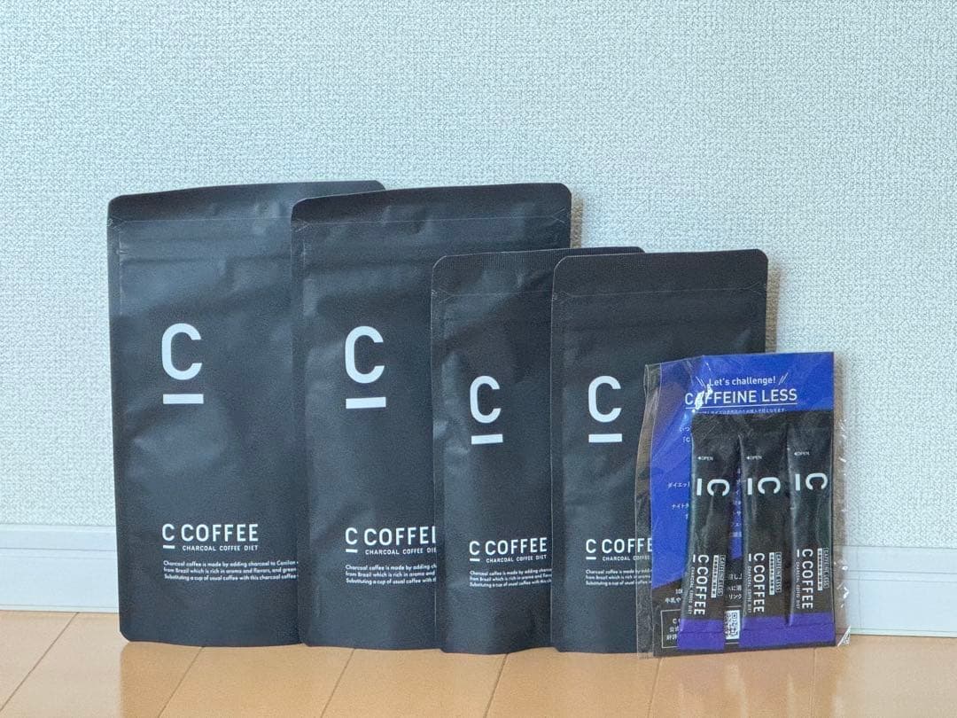 【未開封】CCOFFEE チャコールコーヒーダイエット　100g×2/50g×2