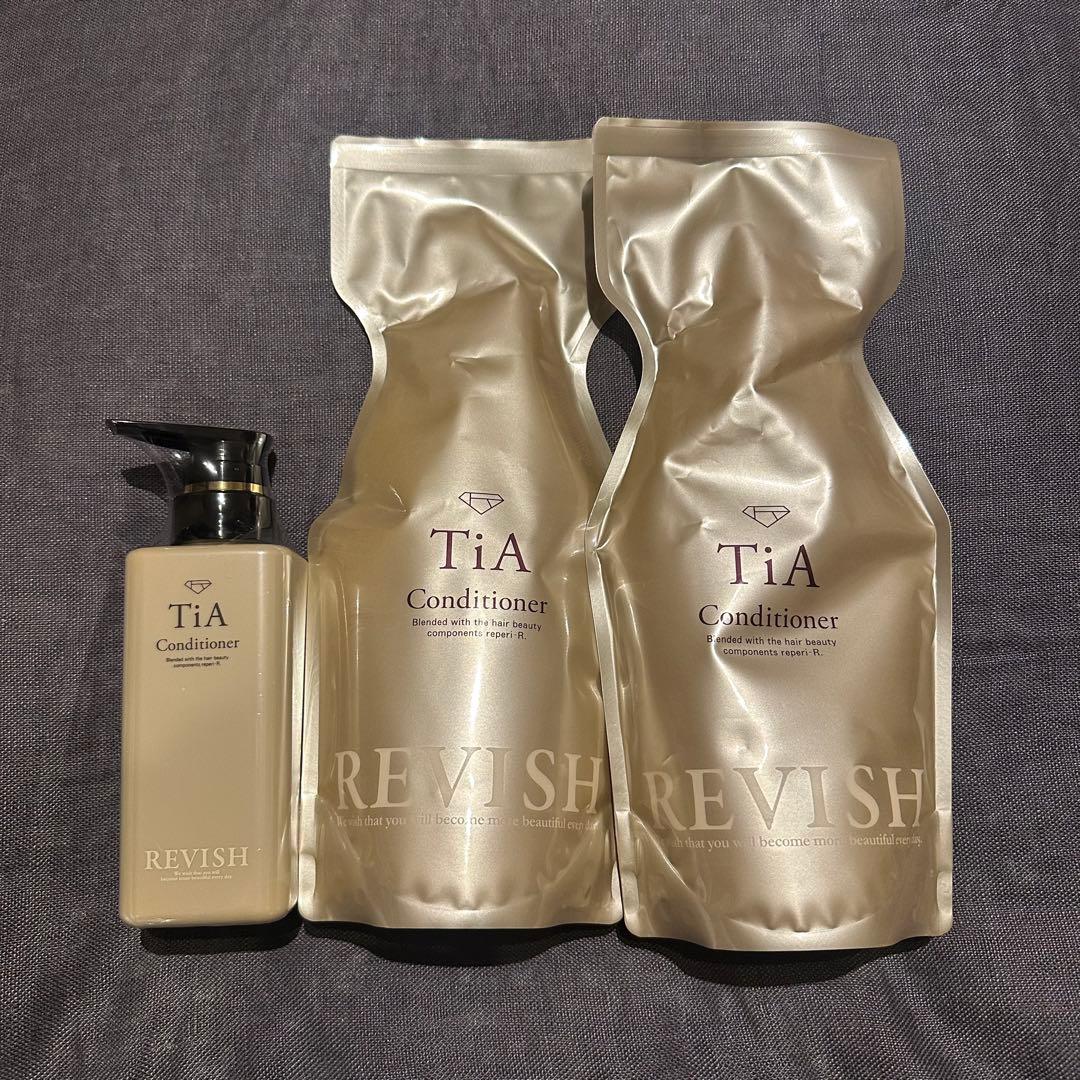 REVISH TiA コンディショナー 300ml➕700ml 詰替2個セット