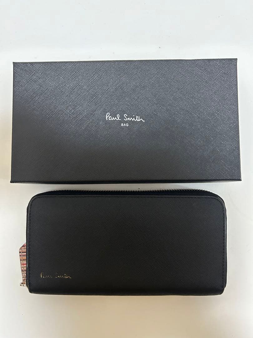 キ*ム様 Paul Smith 長財布 黒 箱付き