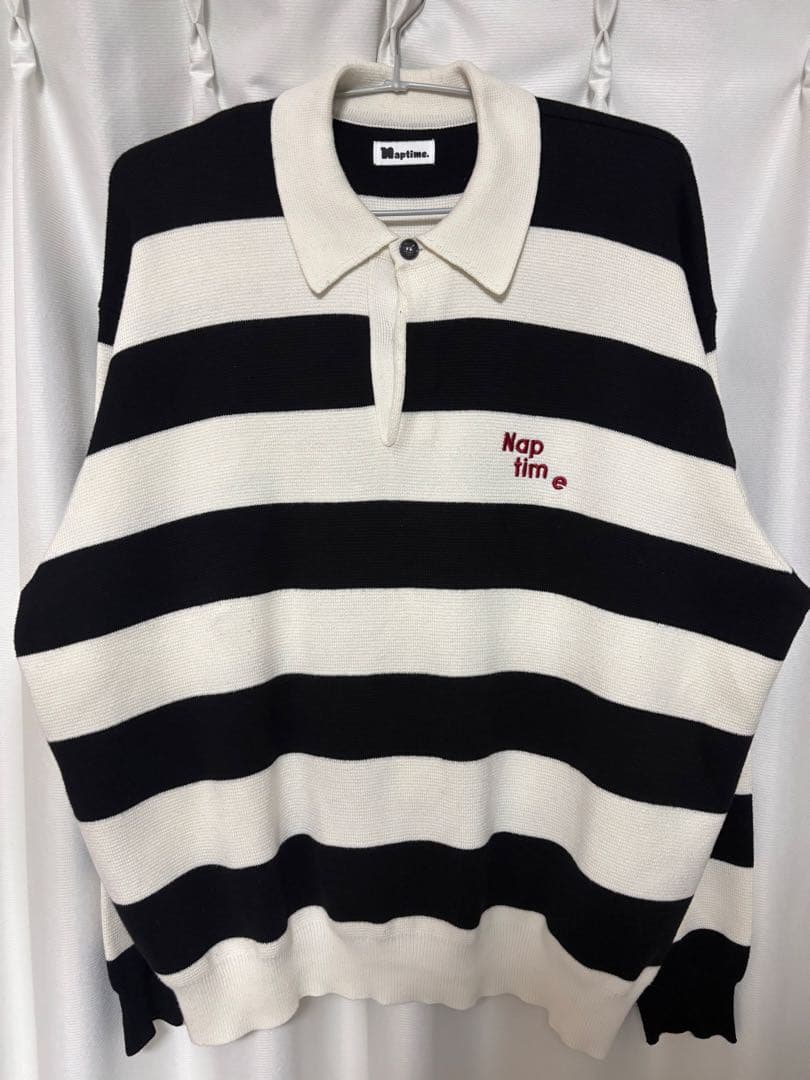 Naptime 24FW ニットラガーシャツ Mサイズ - メルカリ