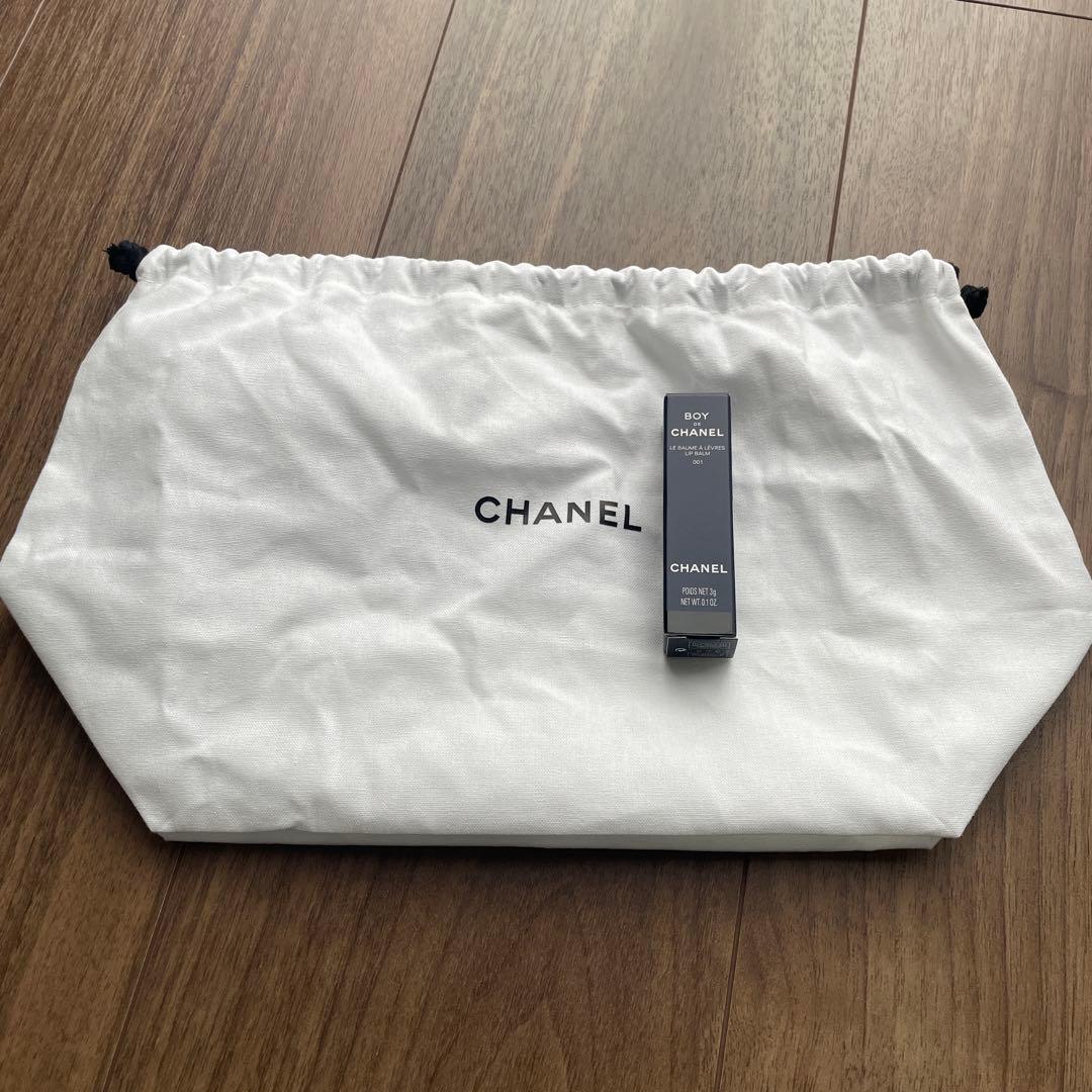 【新品】CHANEL BOY DE CHANEL リップバーム 001