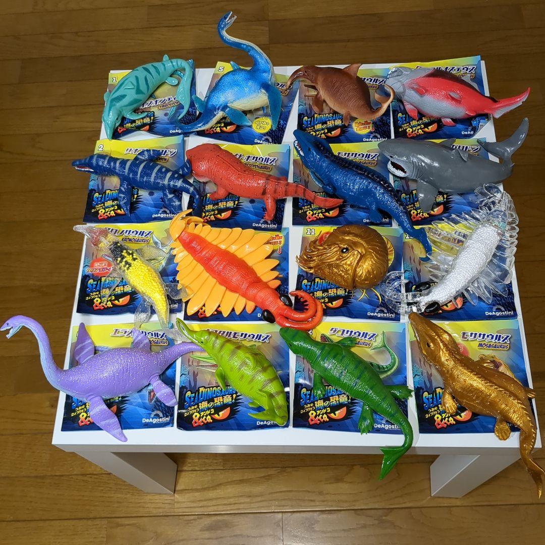 海の恐竜アンドコー 海の恐竜＆Co. コンプリートセット 16種類 - メルカリ