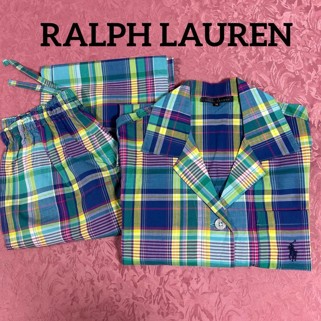 新品】ラルフローレン パジャマ レディース マドラスチェック - メルカリ