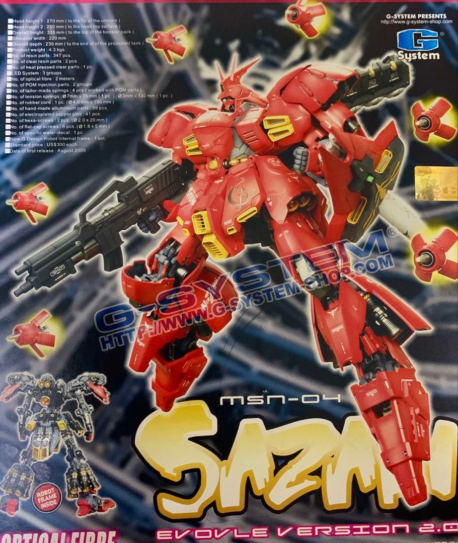 G-system 1/100サザビー　EVOVLE. version2.0