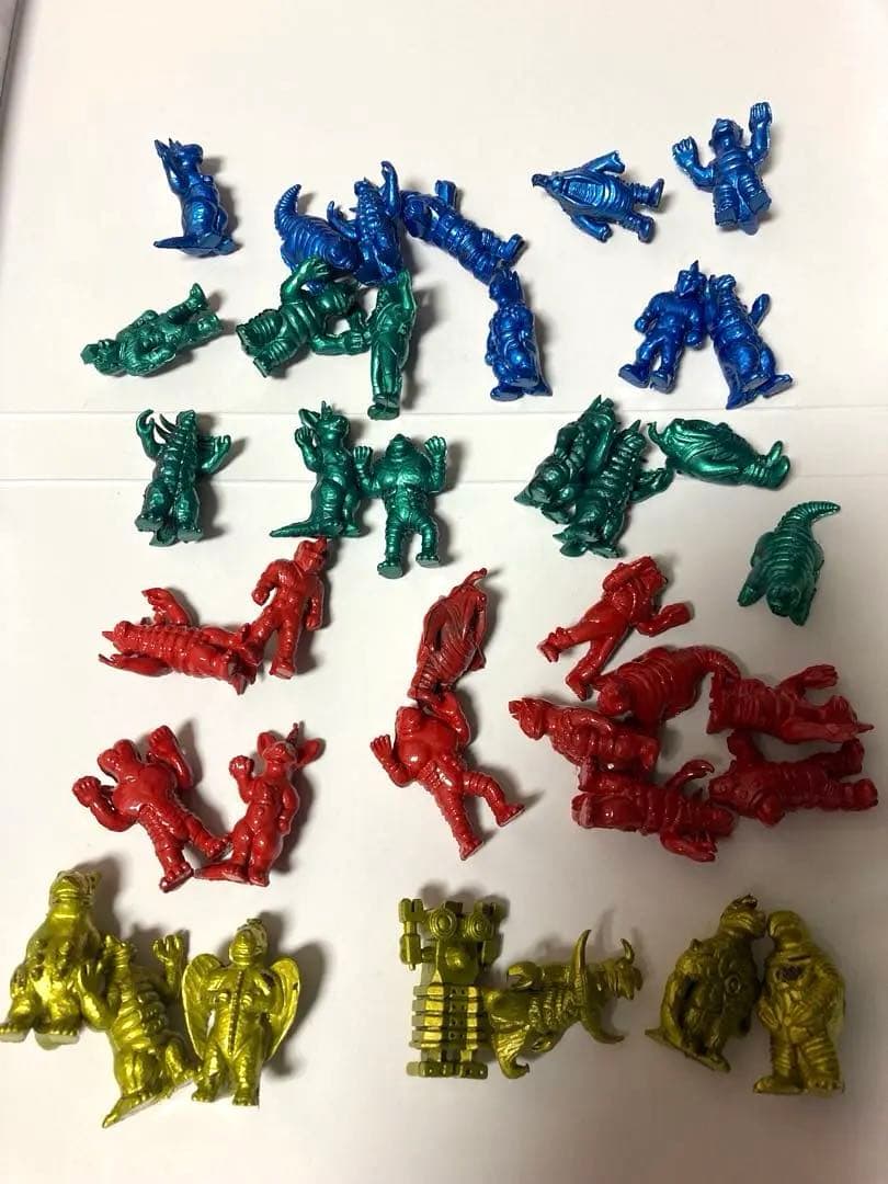 当時物ウルトラマン 怪獣 マグネット消しゴム 37個 セアーズ ビルガモ エレキ