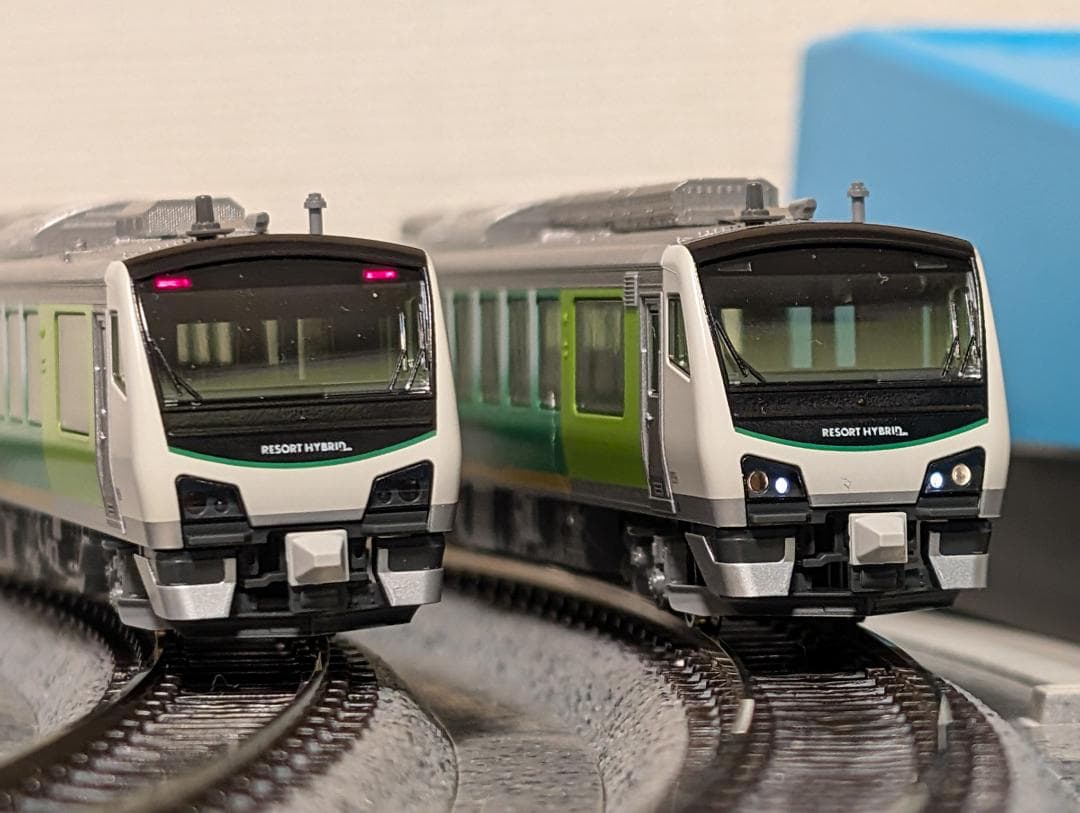 カトー HB-E300系(リゾートビューふるさと) 2両セット