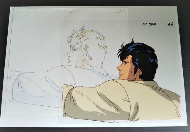 美品　シティーハンター 　冴羽獠　セル画　動画　セット