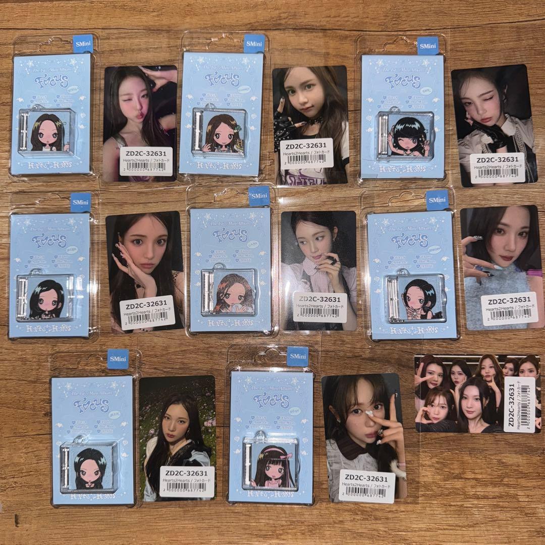 Hearts2Hearts FOCUS SMini 8種セット トレカ9枚