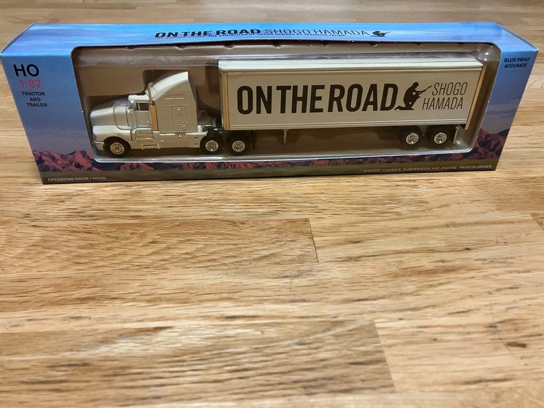 即購入OK！ 未開封 浜田省吾 浜田島 トレーラー付きトラック➕マウスパッド