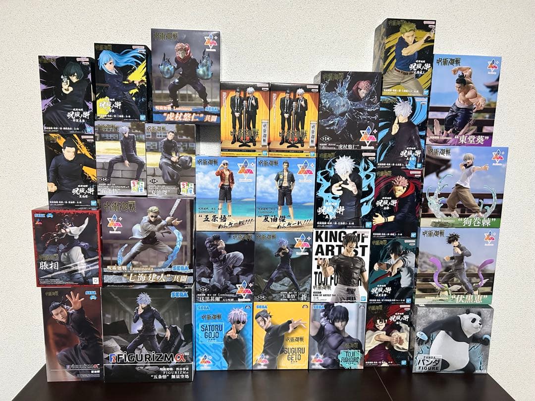 呪術廻戦 フィギュア 31体まとめ売り 2026年最新】呪術廻戦フィギュアまとめ売りの人気アイテム - メルカリ
