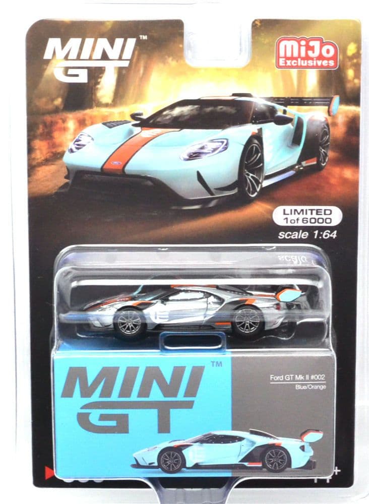 フォード GT Mk II #002ブルー/オレンジチェイスカー 左ハンドル仕様