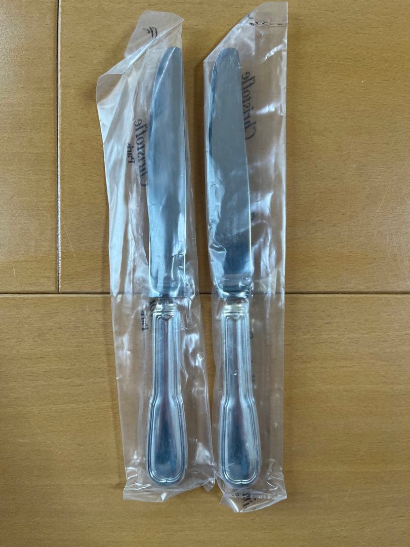 クリストフル⭐︎銀製ナイフセット
