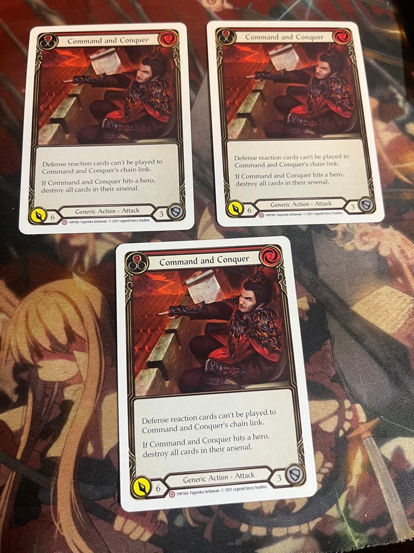 Command and Conquer 3枚セットFaB