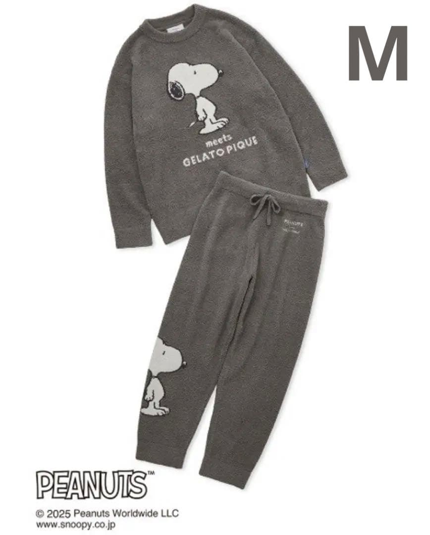 ジェラートピケオム PEANUTS スヌーピー 上下セット メンズ M - メルカリ