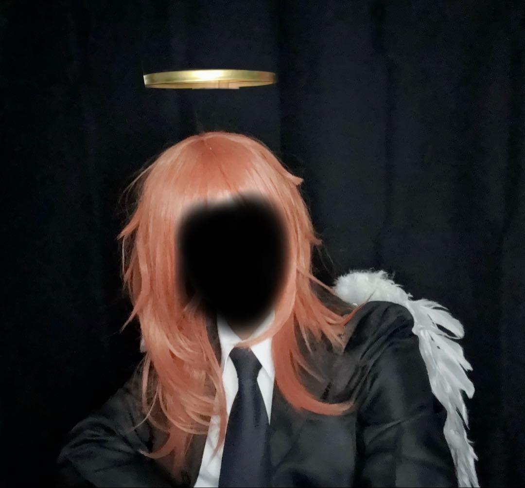 天使の悪魔 コスプレ ウィッグ 翼付き Mサイズ
