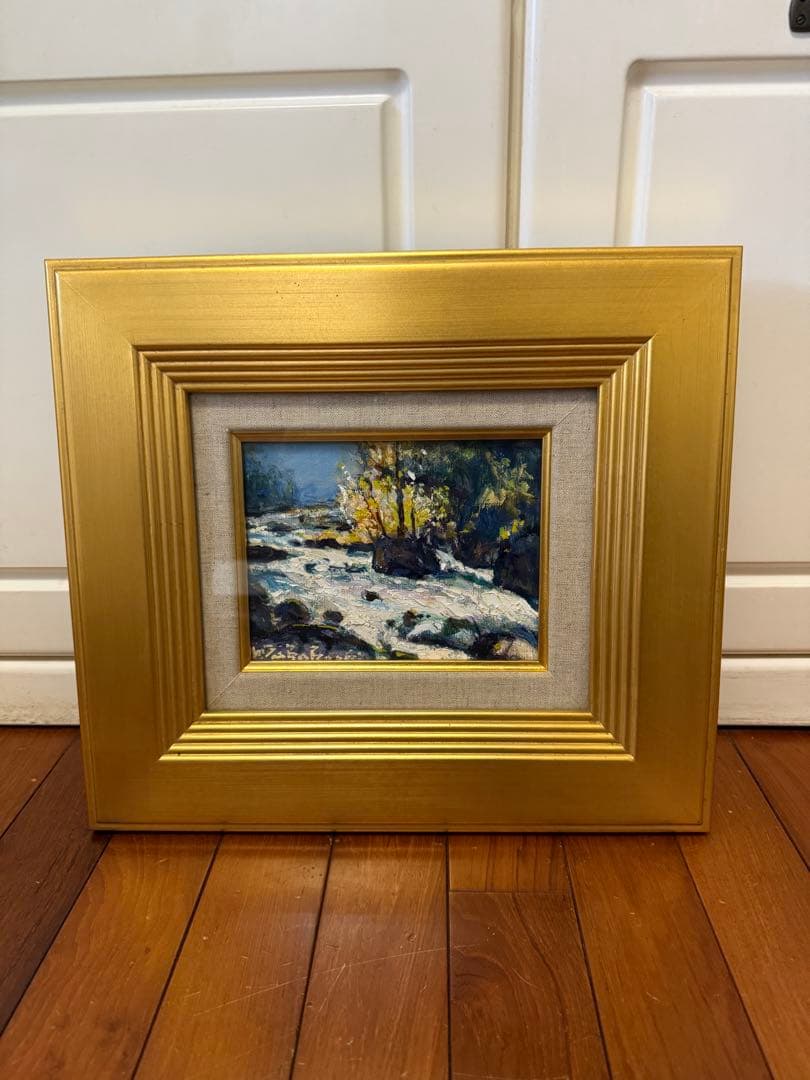 ⑥「タイトル不明」髙橋一善 油絵