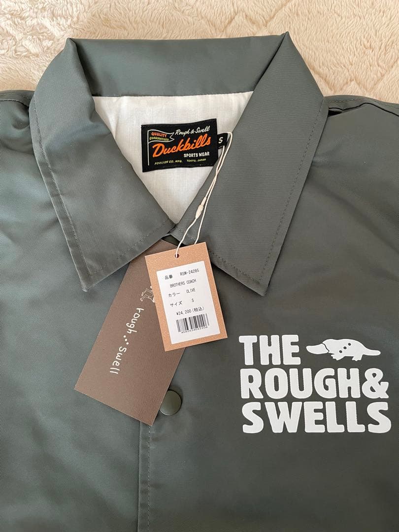 セール❗️ ⭐︎新品⭐︎ rough&swell ラフ&スウェル コーチジャケット