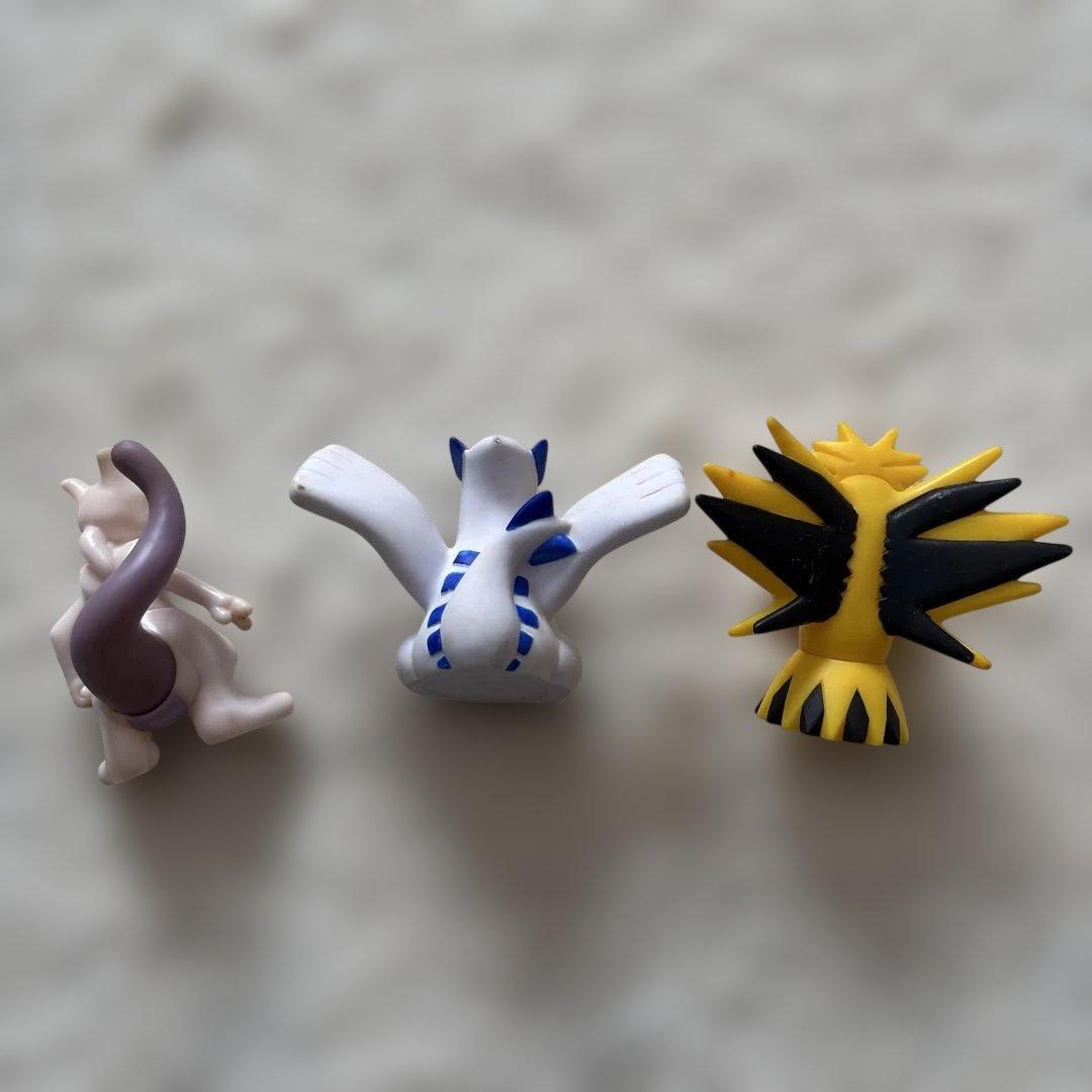 ポケモン フィギュア 3体セット ルギア ミュウツー サンダー - メルカリ