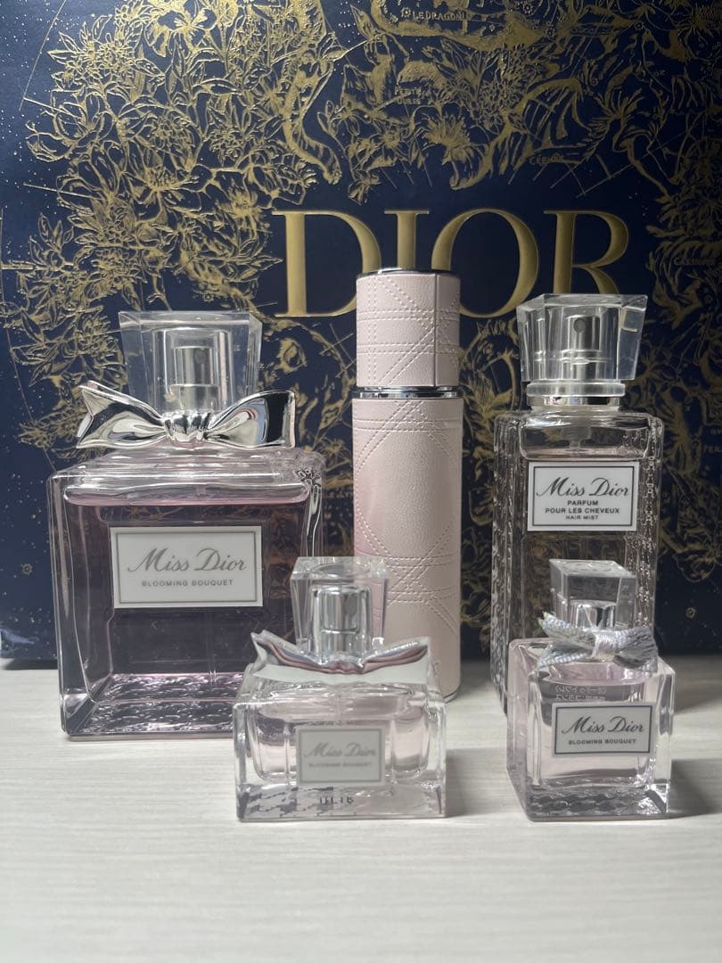 ミスディオール　ブルーミングブーケ 100ml、ヘアミスト含む5点セット