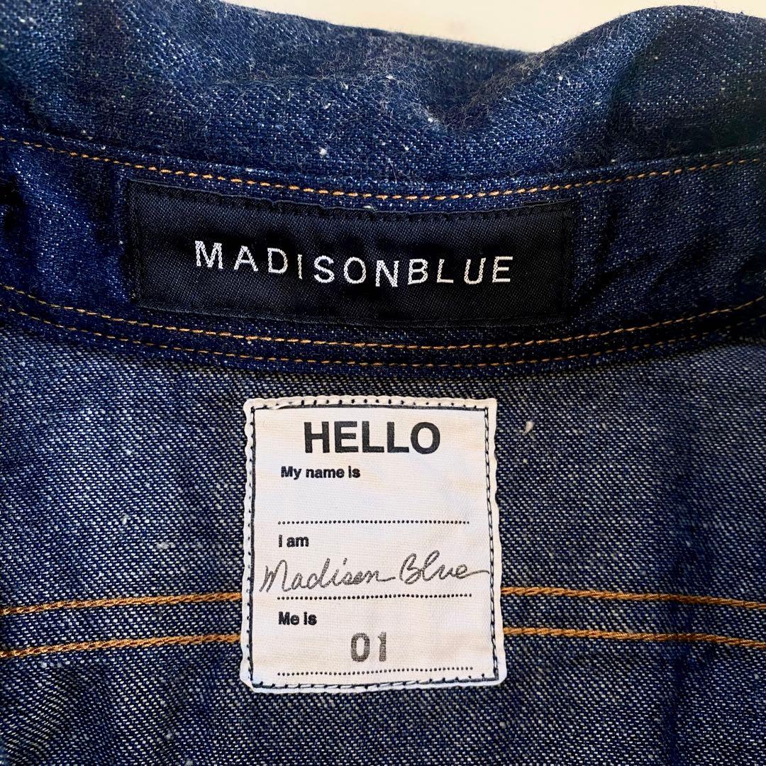 タグ付き＊未使用品】マディソンブルー ハンプトンデニムシャツ サイズ