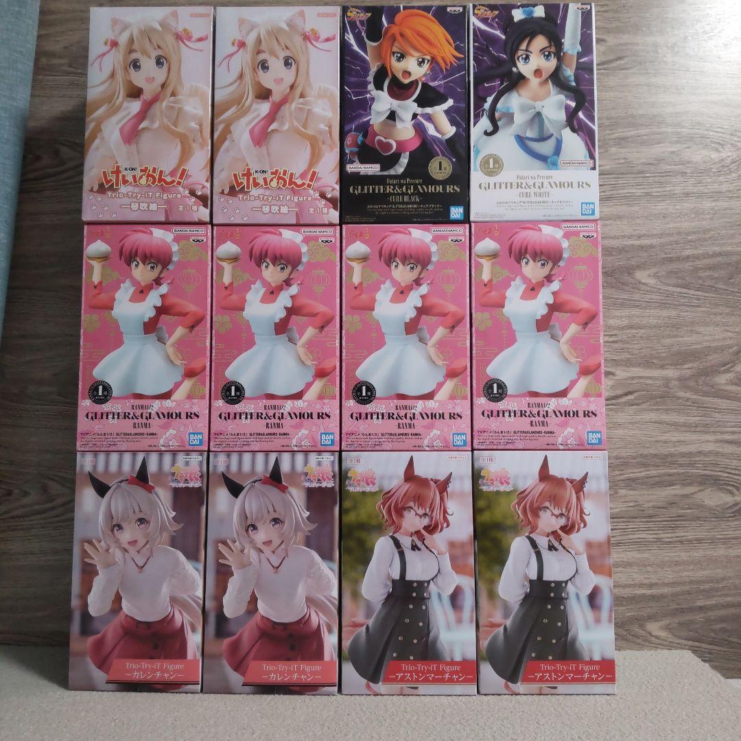 ウマ娘 らんま けいおん！ プリキュア 美少女 12体セット フィギュア