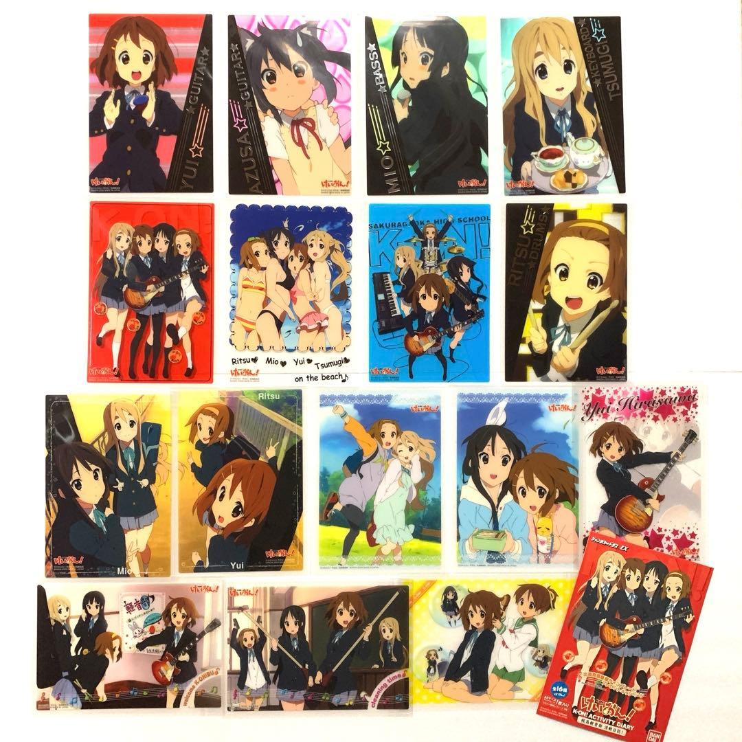 けいおん　ジャンボカードダス　EX コンプリート　セット