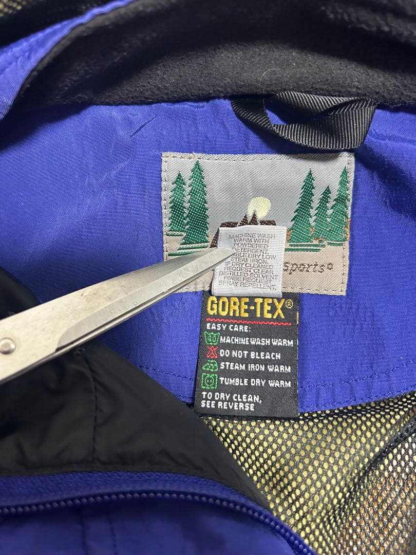 90s EMS ゴアテックス gore-tex マウンテンパーカー Lサイズの通販はau