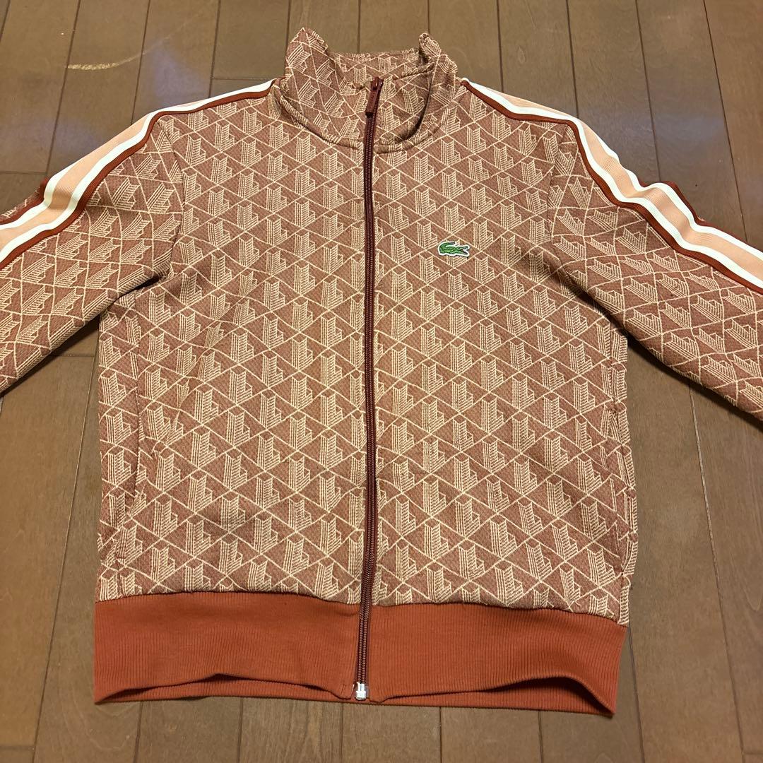 LACOSTEモノグラムトラックジャケット