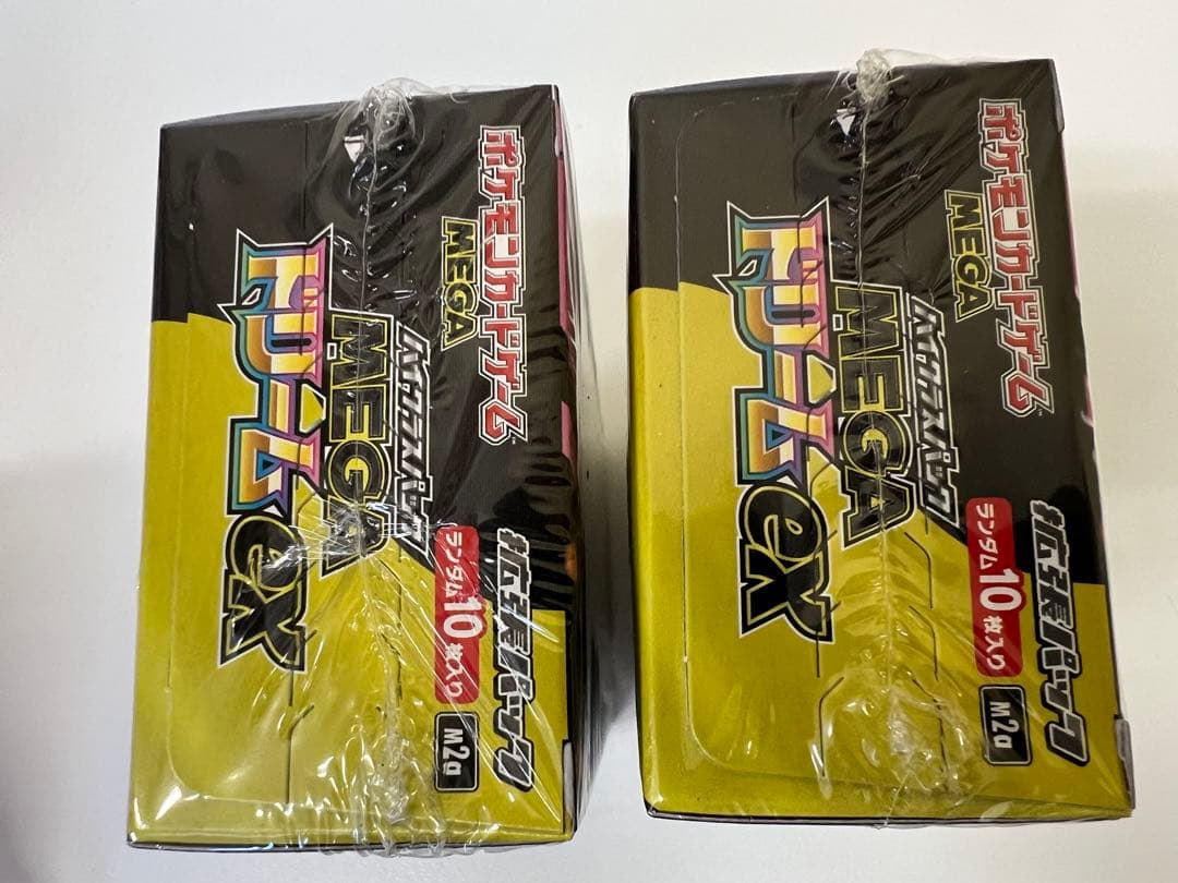 ポケモンカードゲーム MEGAドリームex 2BOX シュリンク付き 新品未開封