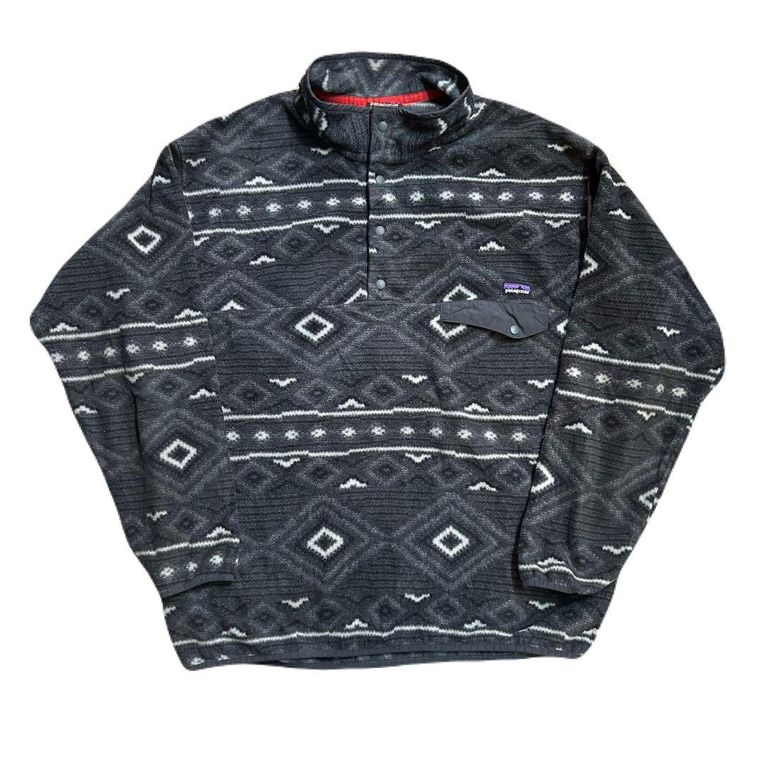 13s Patagonia Synchilla Snap fleece エヨタ柄 - メルカリ
