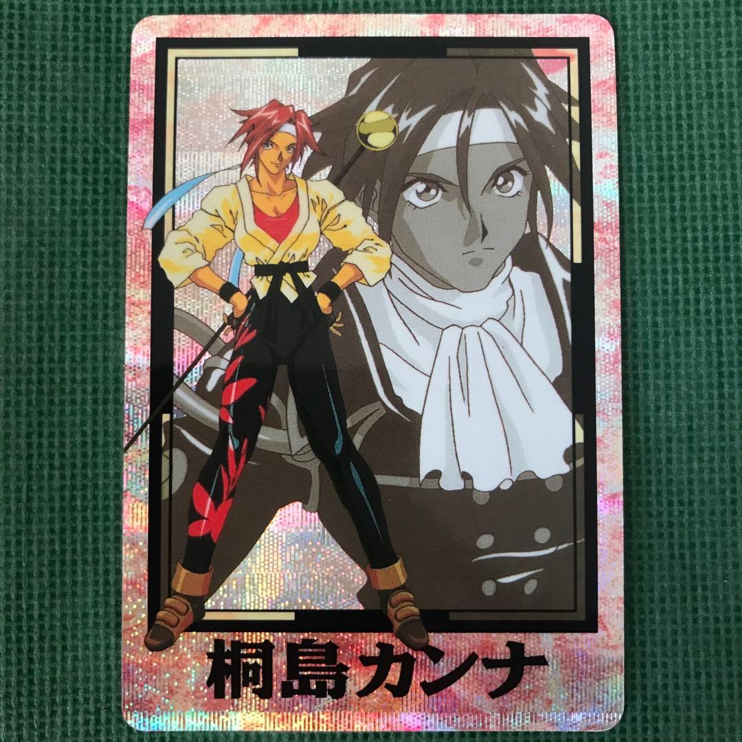 34】極美品 当時物 サクラ大戦 カードダス 桐島カンナ - メルカリ