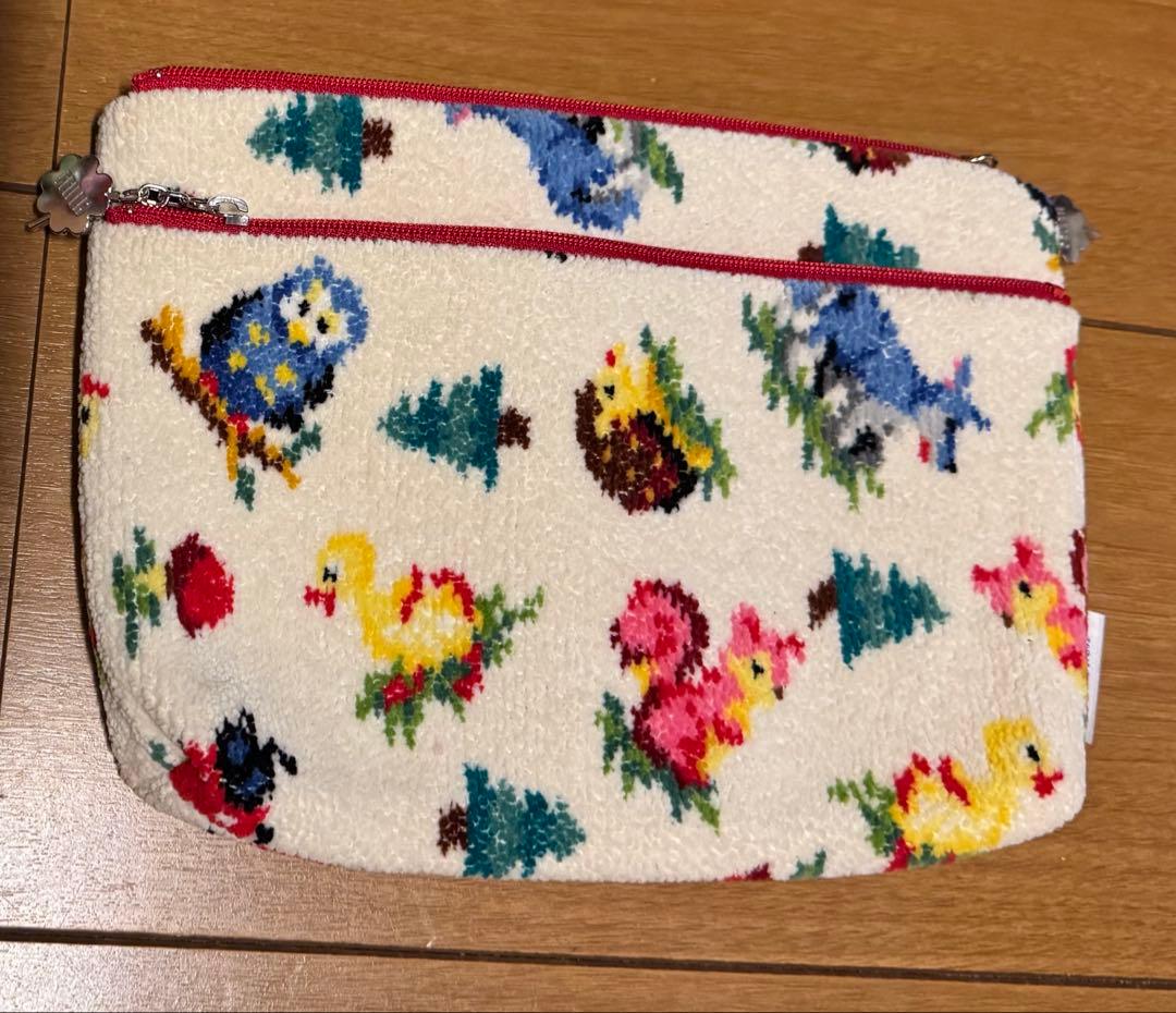 フェイラー　ハイジフレンズフォレスト　ポーチ ハイジフレンズフォレスト ポーチ HFO-201098(アイボリー): FEILER