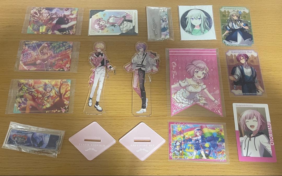 ワンダショ　グッズ　まとめ売り　カード類　アクスタ　エピカ