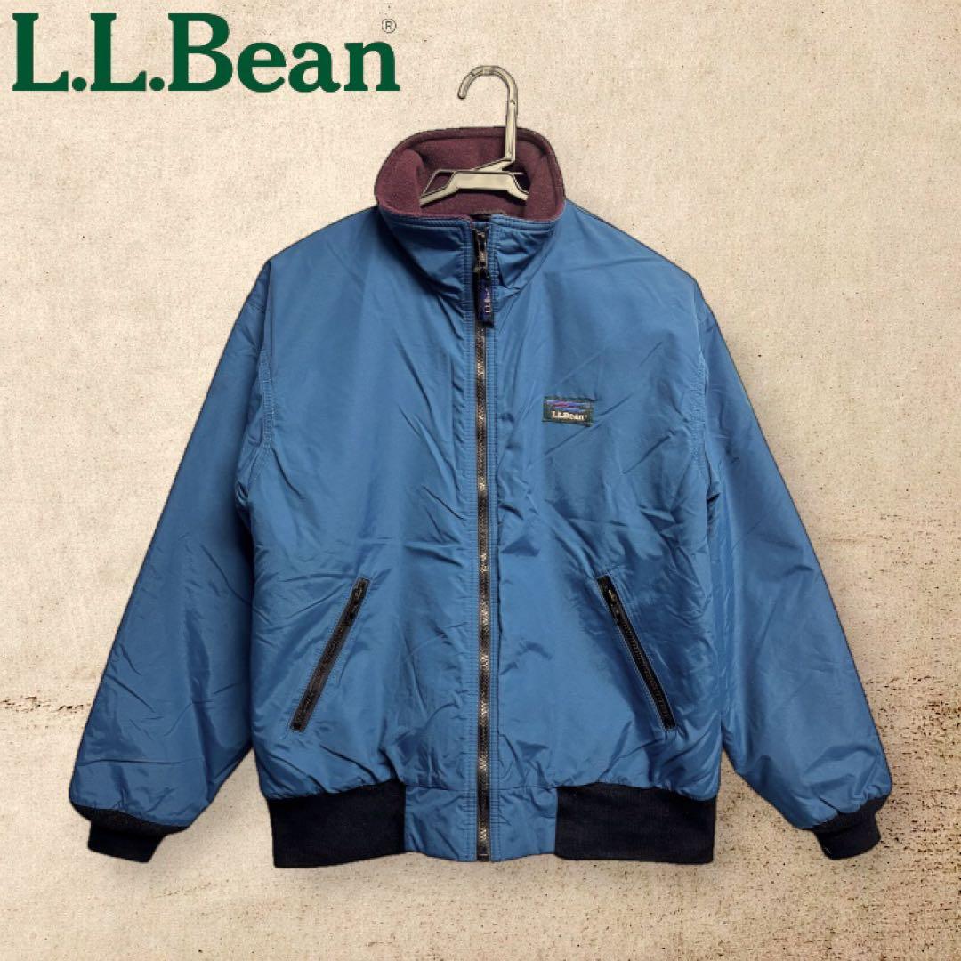L.L.Bean Warm-up Jacket メンズM相当 ブルーグリーン