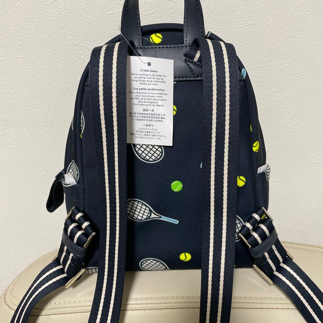ケイトスペード テニス柄リュック - メルカリ