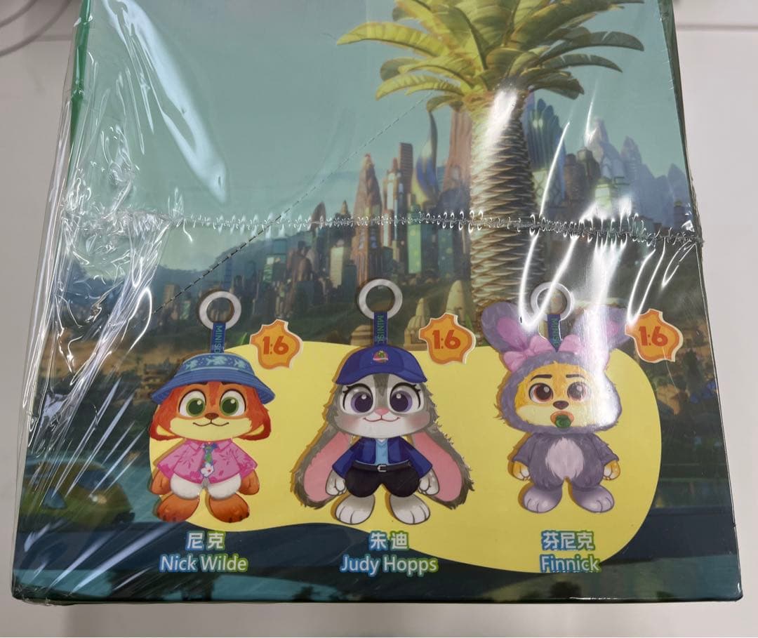 ディズニー ズートピア2 ぬいぐるみキーホルダーシリーズ アソート